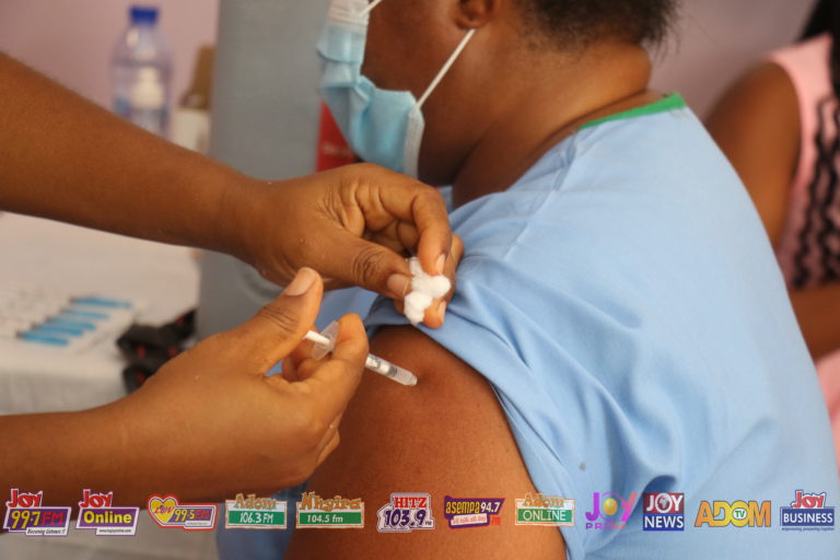 Covid-19: 555,259 persons vaccinated so far – GHS