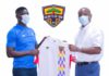 Hearts of Oak new coach Samuel Boadu with Togbe Afede