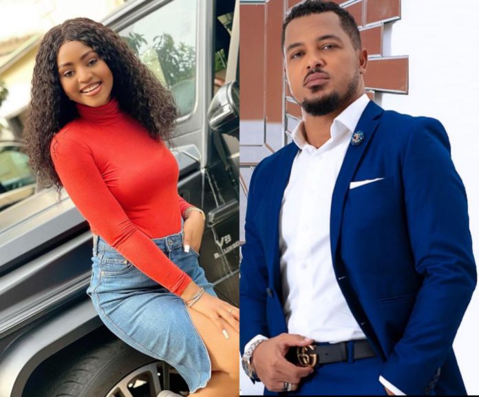 L-R: Regina Daniels and Van Vicker