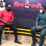 Nana Yaw Amponsah with Countryman Songo