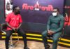 Nana Yaw Amponsah with Countryman Songo