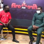 Nana Yaw Amponsah with Countryman Songo
