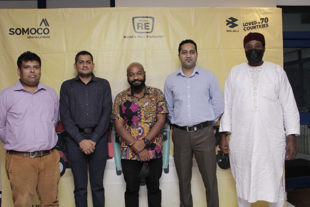 Bajaj Auto launches allnew tricycles in Ghana