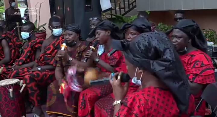 Akufo-Addo, Bawumia, others mourn with Otumfuo