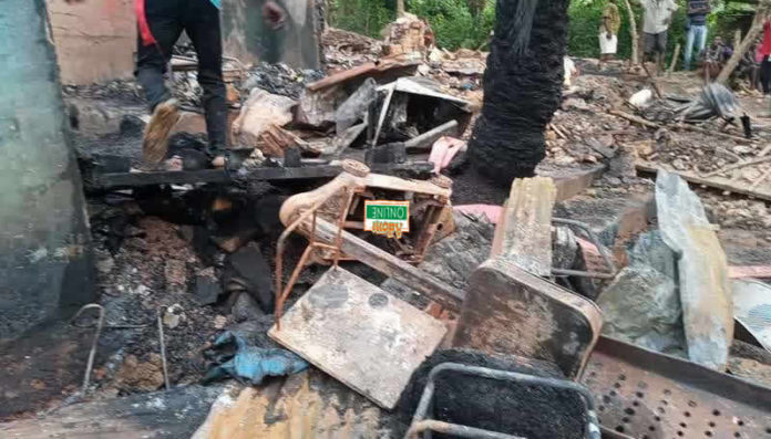 3 persons including 9-month-old baby killed in firebreak at Wassa Amenfi