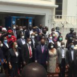 Mahama at supreme court