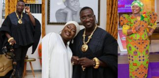 Gifty Anti and husband, Nana Ansah Kwao