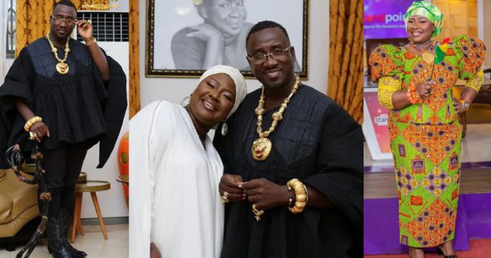 Gifty Anti and husband, Nana Ansah Kwao