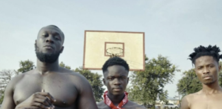 L-R: Stormzy, Yaw Tog & Kwesi Arthur