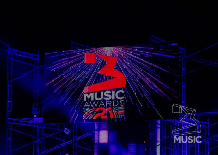 3 Music Awards 2021 stage