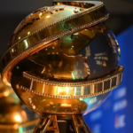 Golden Globe statues are displayed at the 73rd annual Golden Globe Awards nominations at the Beverly Hilton hotel on Thursday, Dec. 10, 2015, in Beverly Hills, Calif. The 73rd annual Golden Globe Awards will be held on Sunday, Jan. 10, 2016. (Photo by Chris Pizzello/Invision/AP)