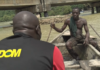 Adom TV's Kobby Stonne interviews a River Ankobra fisherman