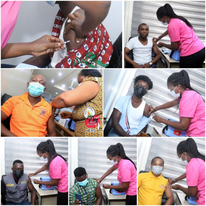 Staff of The Multimedia Group receive COVID-19 vaccine [Photos] 108