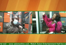Gospel musician Selina Boateng in an interview with Mike 2 on Adom FM's Entertainment Hall show