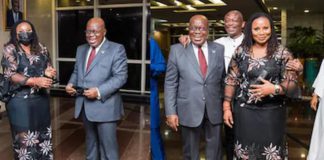 Akufo-Addo meets Charlotte Osei
