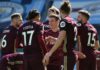 Stuart Dallas of Leeds United celebrates with teammates Image credit: Getty Images