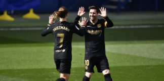 Antoine Griezmann and Leo Messi (Barcelona) Image credit: Getty Images