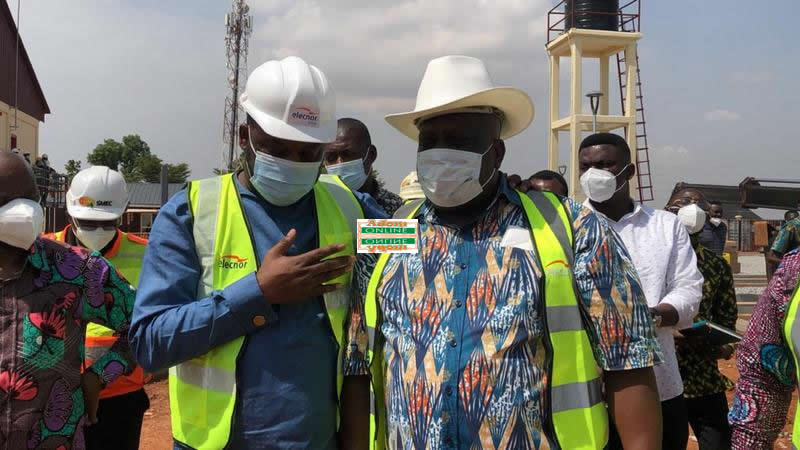 Napo, Oppong Nkrumah, VRA and others inspect Pokuase substation project