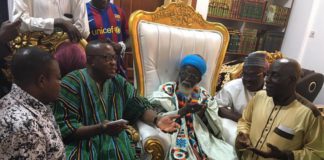 Ofosu Ampofo visits Chief Imam