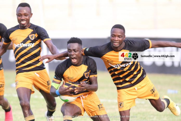 Ashgold players celebrate