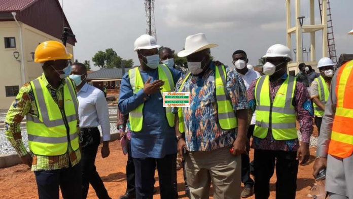 Napo, Oppong Nkrumah, VRA and others inspect Pokuase substation project