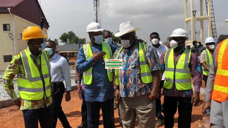 Napo, Oppong Nkrumah, VRA and others inspect Pokuase substation project