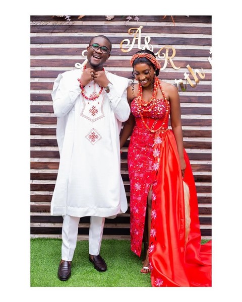 Roseline Okoro and her husband