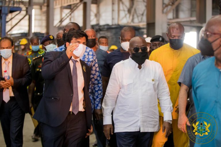 IDIF: Akufo-Addo commissions phase one of B5 Plus Steel Plant