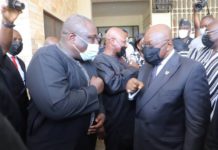 Koku Anyidoho meets Akufo-Addo, Bawumia