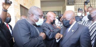 Koku Anyidoho meets Akufo-Addo, Bawumia