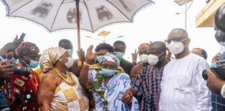 Ga Queen Mother returns home after 5-year absence