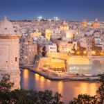 Malta will pay tourists for holidaying in the country Night view of Valletta, Malta.