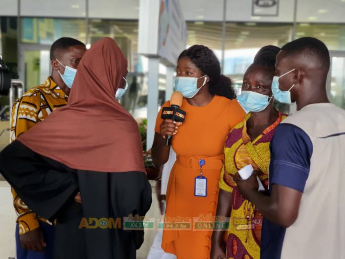 Joy at last as Ghanaian lady neglected in Oman is evacuated