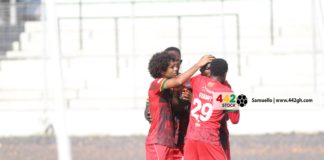 Asante Kotoko celebrate