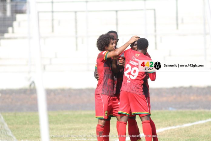 Asante Kotoko celebrate