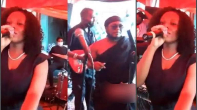 Highlife legend Nana Acheampong’s mother laid to rest [Video]