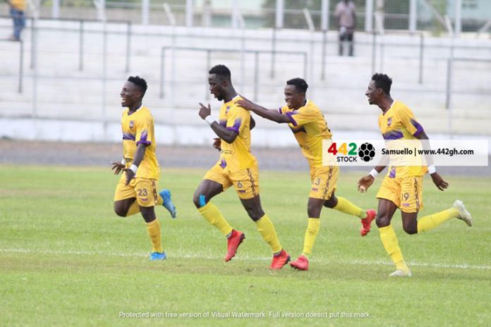 Medeama players celebrate