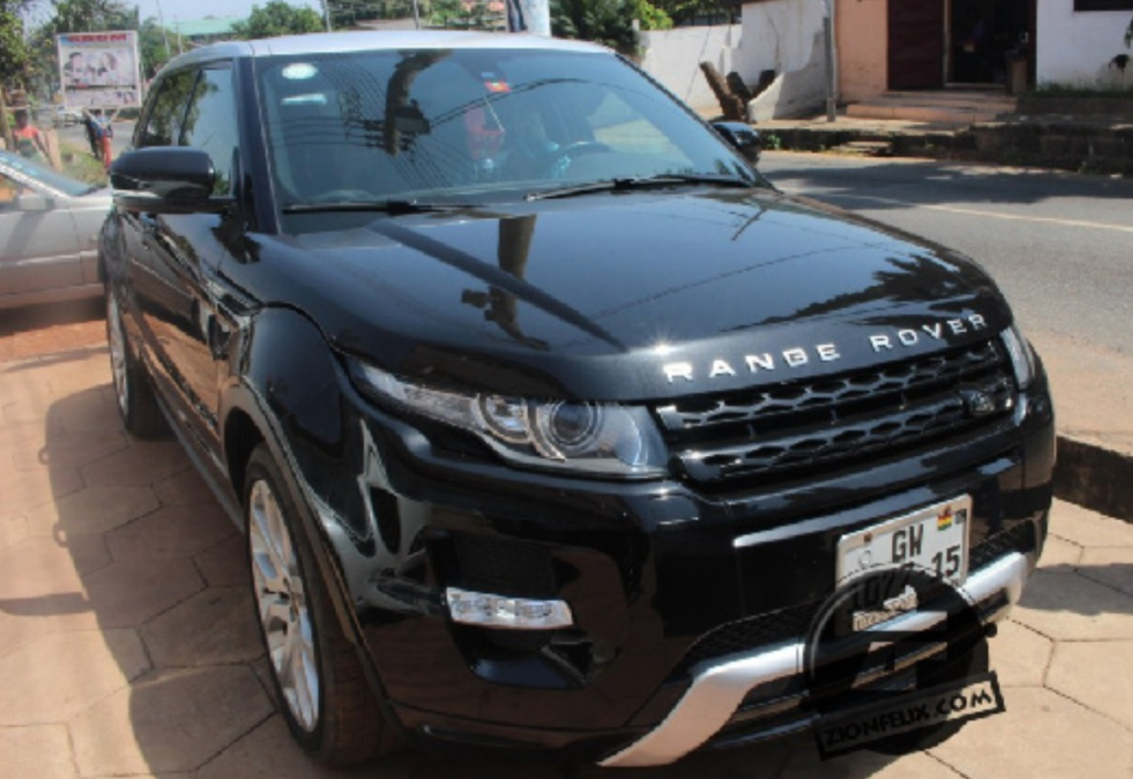 Gasmilla's Range Rover before he put it up for sale