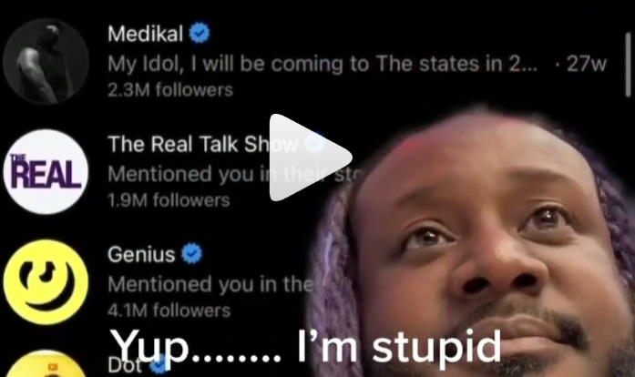 Rapper Medikal shows T Pain he is a fan. He tries to link up with the Medikal in the states but things went north. |Adomonline.com