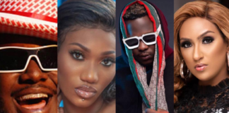 L-R: T-Pain, Wendy Shay, Medikal and Juliet Ibrahim