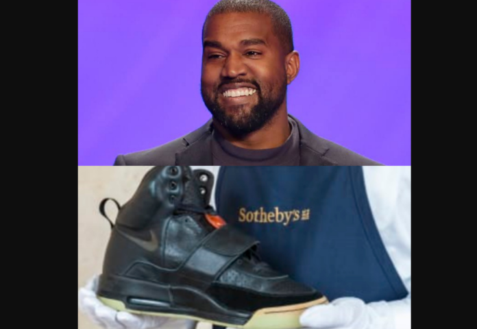 Kanye West's $1m Yeezy shoes are 'most valuable to go on auction