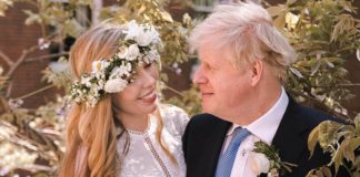 UK PM Boris Johnson marries for the third time