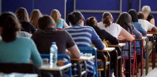 students in classroom