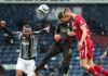 Goalkeeper Alisson Becker of Liverpool scores a goal to make it 1-2 during the Premier League match between West Bromwich Albion and Liverpool at The Hawthorns on May 16, 2021 in West Bromwich, United Kingdom. Image credit: Getty Images