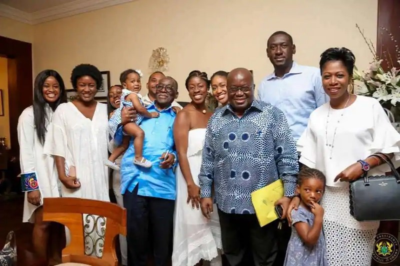 Akufo-Addo and family