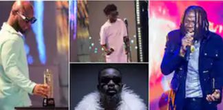 Stonebwoy, Sarkodie, Kuami Eugene, Yaw Tog, others, win big
