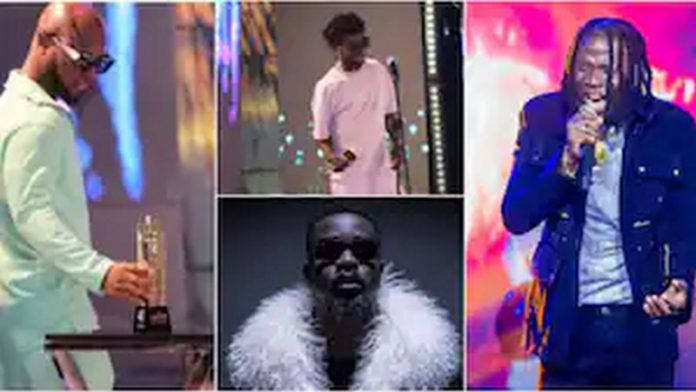 Stonebwoy, Sarkodie, Kuami Eugene, Yaw Tog, others, win big