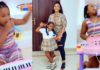 Hajia4Reall and her daughter, Naila