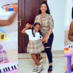 Hajia4Reall and her daughter, Naila