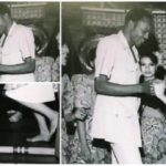 A rare image of President Buhari on the dance floor